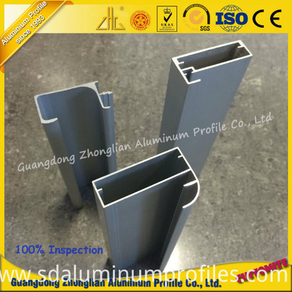 OEM Furniture Aluminum Extrusion Profile for Cabinet Frame